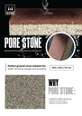 Permeable Ceramic Pore Stone 400x200x50mm LD-FYS032 Grey