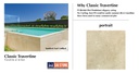 RND-Coping Classic Travertine 500X500X30 Tumbled and Unfilled