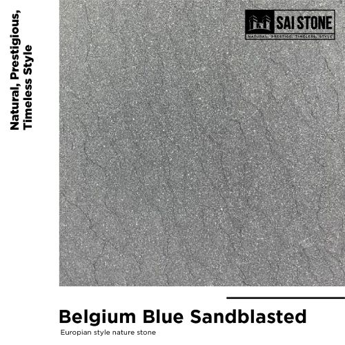 Belgium Blue 600x400x20mm drop60 Sandblasted &amp; Tumbled